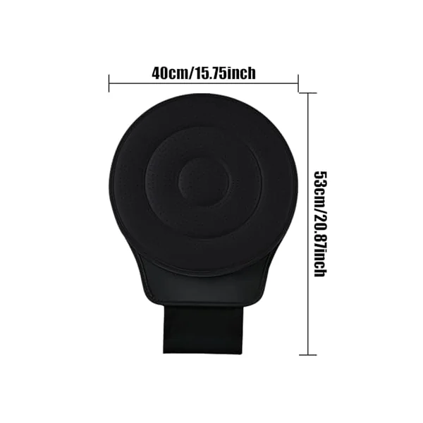 Swivel Seat for Car Moisture-Wicking Chair Mat Pad | 360 Degree Rotating Car Seat Pad for Elderly Seniors Pregnancy Chair Automotive Truck SUV Travel Commute