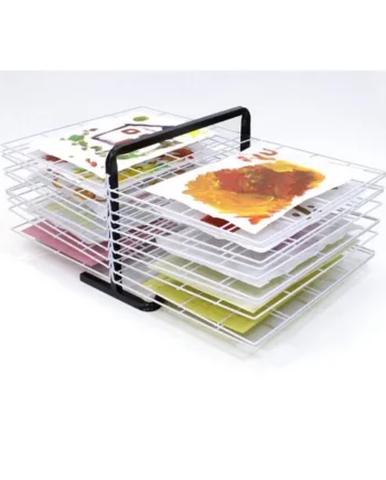 Table Top Art Drying Rack - 20 Shelf