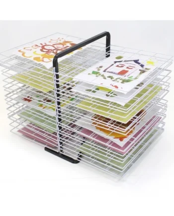 Table Top Art Drying Rack - 40 Shelf