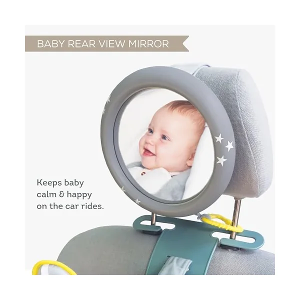 Taf Toys Koala in Car Play Centre. Rear Facing Kick Mat with Hanging Sensory Toys. Easy to Fit Baby Car Travel Activity Centre. Suitable for Boys & Girls from Birth