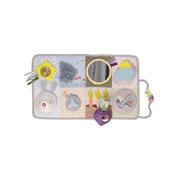 Taf Toys Urban Garden Developmental Centre. Tummy Time Sensory Music & Light Toy with 13 Activities. Suitable for Boys & Girls from 0 Months +