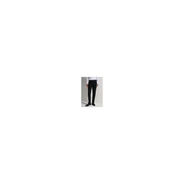 Taylor & Wright Black Slim Fit Formal Trousers