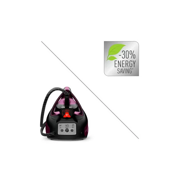 Tefal Express Vision Steam Generator Iron SV8154G0 - 6.9 Bar, 480g Steam Boost, 1.8L Tank, LED Tip, Anti-Scale, Eco Mode