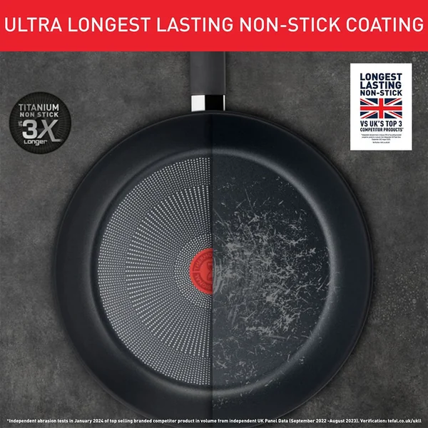 Tefal Titanium Excellence 32cm Non stick Frying Pan