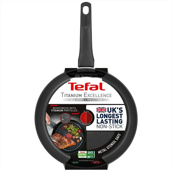 Tefal Titanium Excellence 32cm Non stick Frying Pan