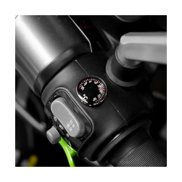 Temperature Gauge Outdoor 20mm Portable Round Accuracy Gauge | Patio Thermograph Outdoor for Indoor Car RV Fridge Garden Patio Window Door Marine Motorcycle Hiking