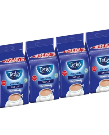 Tetley 1 Cup Tea Bags, 4 x 1100 Pack