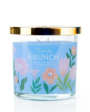 Thanks A Bunch Scented Candle - Rose Bouquet