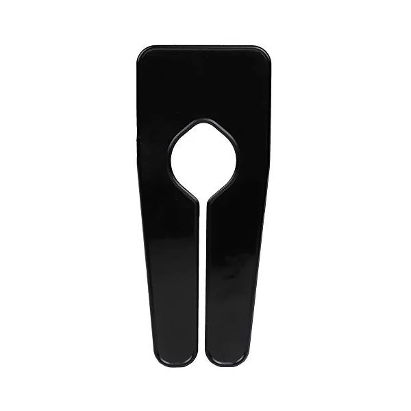 The Hanger Store 20 Black Rail Dividers for Clothes Rails and Wardrobes