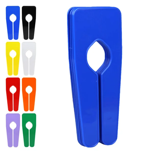The Hanger Store 20 Blue Rail Dividers for Clothes Rails and Wardrobes