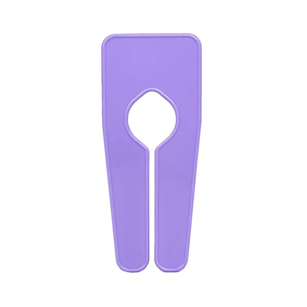 The Hanger Store 5 Lilac Rail Dividers for Clothes Rails and Wardrobes