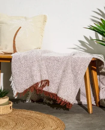 The Lifestyle Edit Desert Dusk Bobble Throw