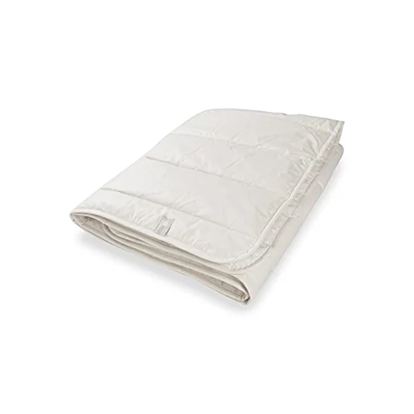 The Little Green Sheep Organic Wool Cot Bed Duvet for Toddlers - Hypoallergenic and Naturally Temperature Regulating - 120 x 140cm