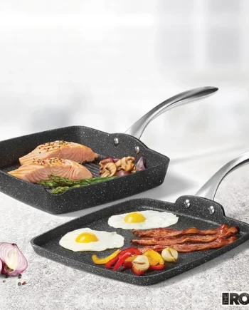 The Rock Grill Pan & Griddle Set