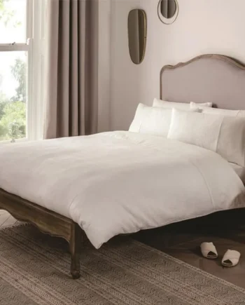 The Threadery 100% Cotton Waffle Duvet Set