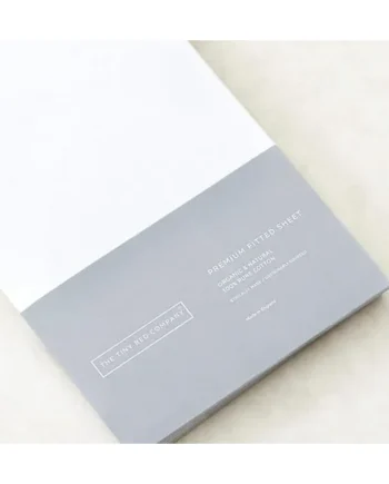 The Tiny Bed Company Premium Organic 100% Cotton Fitted Sheet to fit Maxi Cosi Swift – 97 x 78 cm