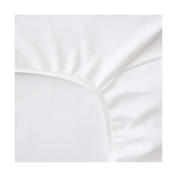 The Tiny Bed Company Premium Quality Certified Organic 100% Cotton Fitted Sheet for Travel Cot - 95 x 65cm