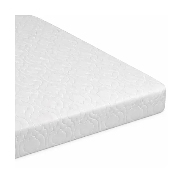 Thick Cot Bed Mattress 160x80 cm - Extra Breathable Baby Toddler Foam Anti Allergy (Fits to Mama & Papa Sizes) Quilted Zip Removable White Cover Made in England (160 x 80 x 13 CM)