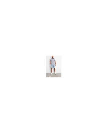 Threadbare Light Blue Edmonton Turn Up Denim Shorts