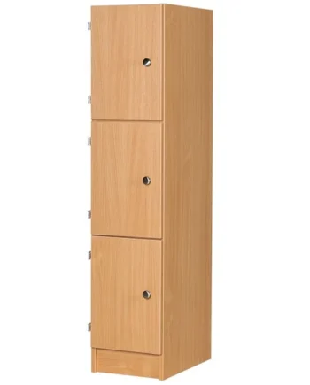 Three Door Locker - H1370 x D450mm