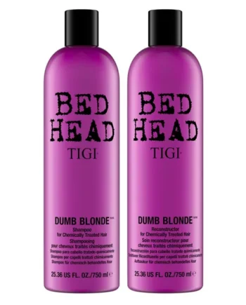 TIGI Bed Hair Dumb Blonde Shampoo & Conditioner, 2 x 750ml