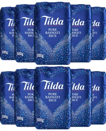 Tilda Pure Basmati Rice, 10 x 500g