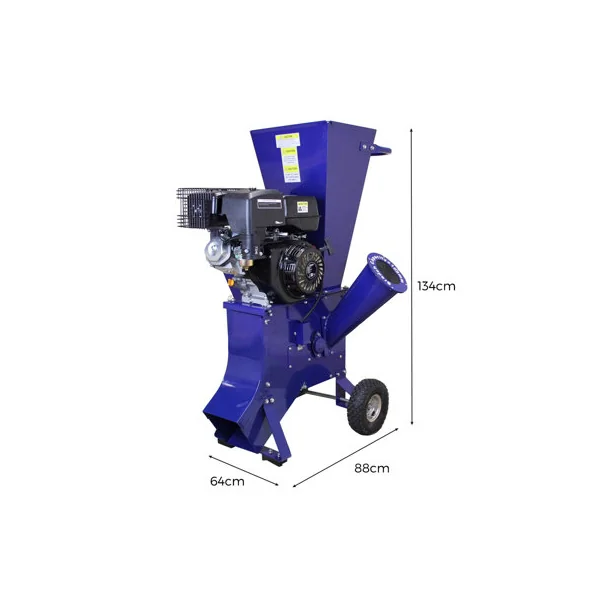 T-Mech Log Splitter 5T 370mm & 15HP Wood Chipper
