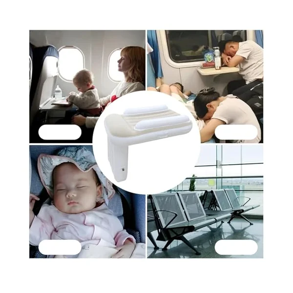 Toddler Inflatable Mattress Secure High Guardrail Quick Inflation Portable Carry Bag Indoor Outdoor Lightweight Baby Bed for Outdoor