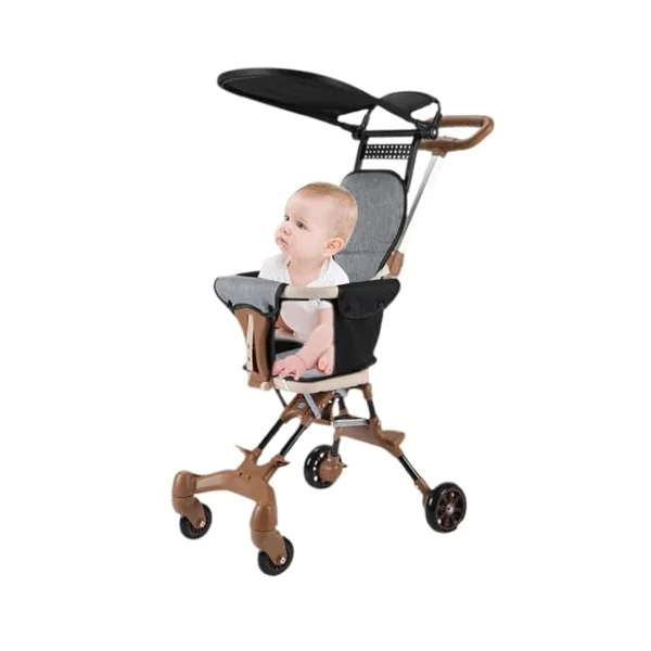 Toddler Stroller Lightweight, Portable Toddler Stroller, Travel-Friendly Stroller, Airplane Storage Stroller, Car Trunk Stroller, Detachable Canopy Stroller, Compact Travel Stroller, EAS