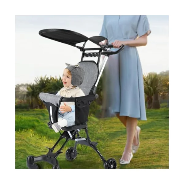 Toddler Stroller Lightweight | Travel Lightweight Portable Toddler Stroller | Airplane Car Trunk Storage Stroller With Detachable Canopy For Strolling, Traveling Toddler Stroller Lightweight, Travel P