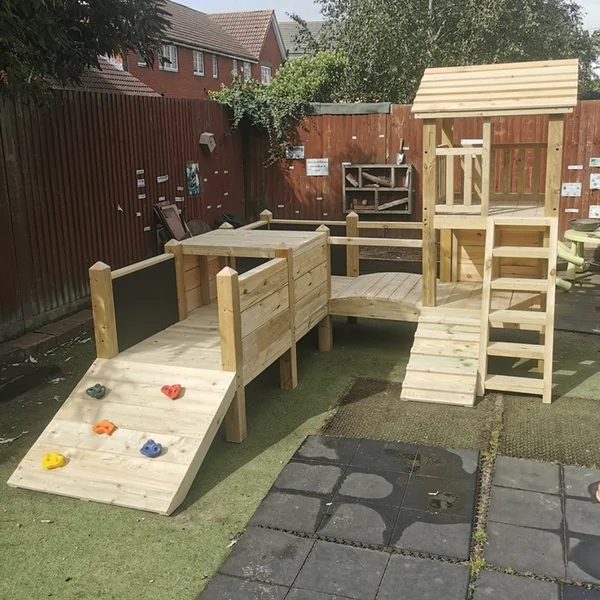 Toddler Up & Over Climbing Frame (7 Sections)