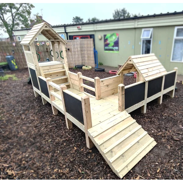 Toddler Up & Over Climbing Frame (9 Sections)