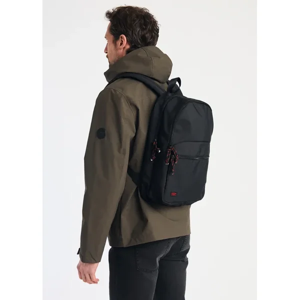 Tokyo Laundry Black Multi Compartment Backpack
