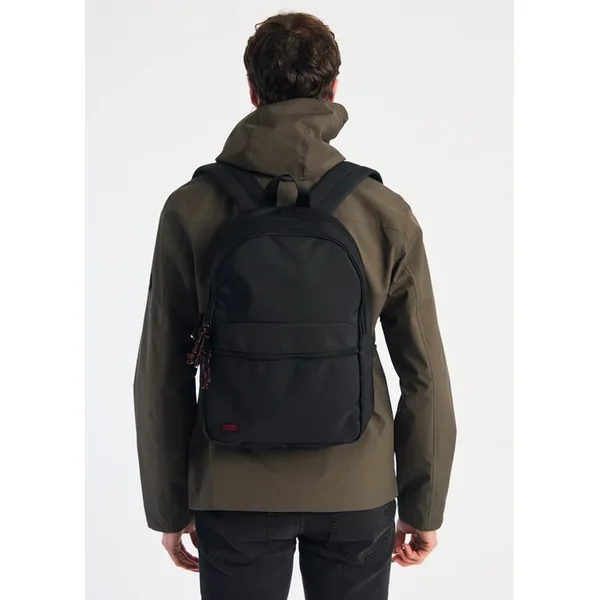 Tokyo Laundry Black Multi Compartment Backpack