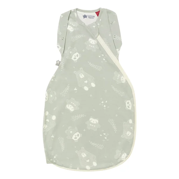 Tommee Tippee Baby Sleeping Bag for Newborns, The Original Grobag Swaddle Bag, Hip-Healthy Design, Soft Bamboo-Rich Fabric, 0-3m