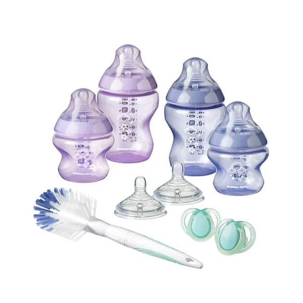 Tommee Tippee Closer To Nature Starter Set - Purple & Blue