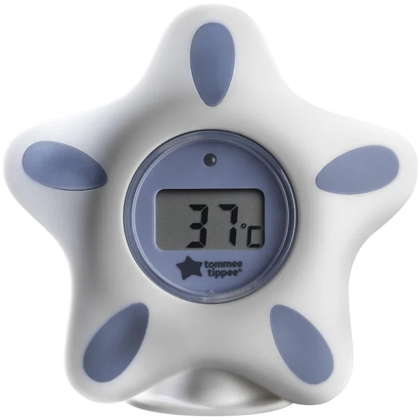 Tommee Tippee InBath Digital Thermometer 0m+ | Waterproof and Floats in Water, Easy to Read LCD Display, Suitable for Bathtime and Nursery Use
