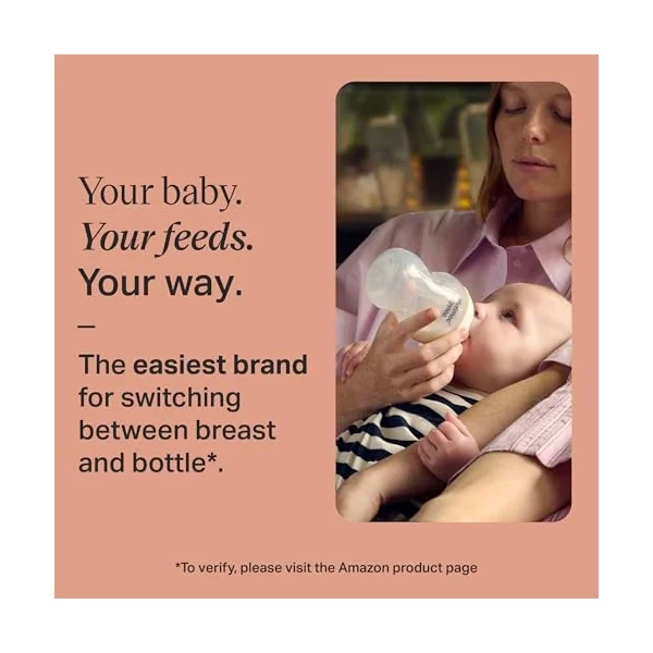 Tommee Tippee Natural Start Baby Bottle Breast-Like Teat 0m+ 260ml