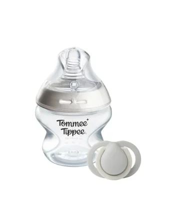 Tommee Tippee Natural Start Baby Bottle Starter Set 0-2m | Includes 150ml Bottles, BPA Free Plastic, Self-Sterilising Design