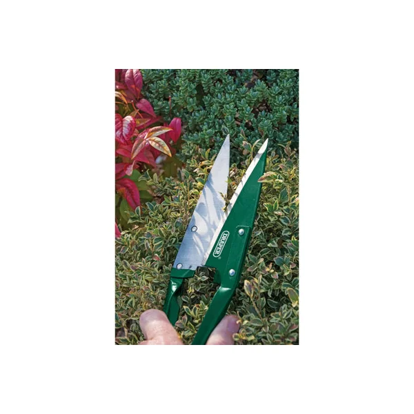 Topiary Shears 345mm Straight Blade Double Bow Handles for Shrubs & Bushes