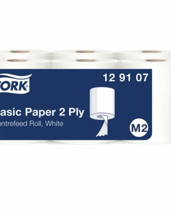 Tork Basic Centre Feed in White, 6 x 150m