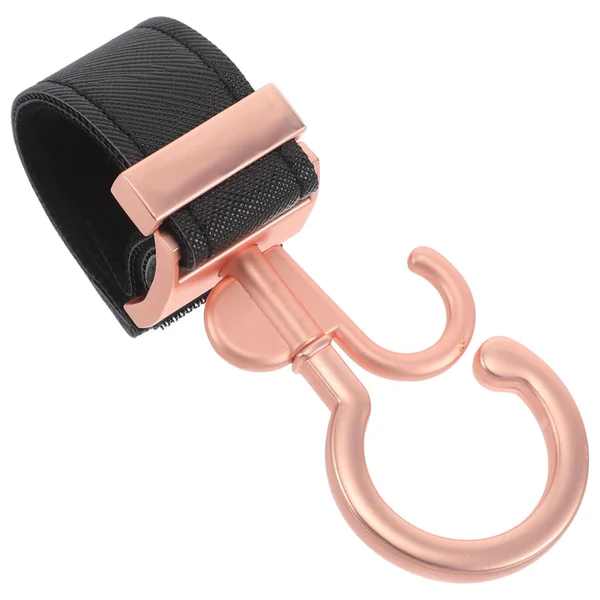 Toyvian Rotatable Stroller Hooks Lightweight Metal Alloy Bag Hanger Universal Pram Clips for Storage and Shopping Bags, Sturdy Stroller Organizer Attachment for Parents