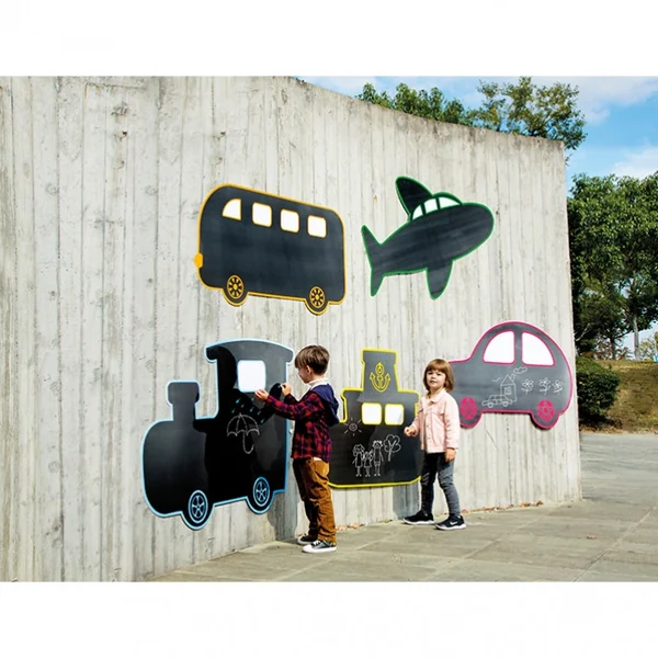 Transport Themed Outdoor Chalkboards - Set of 5
