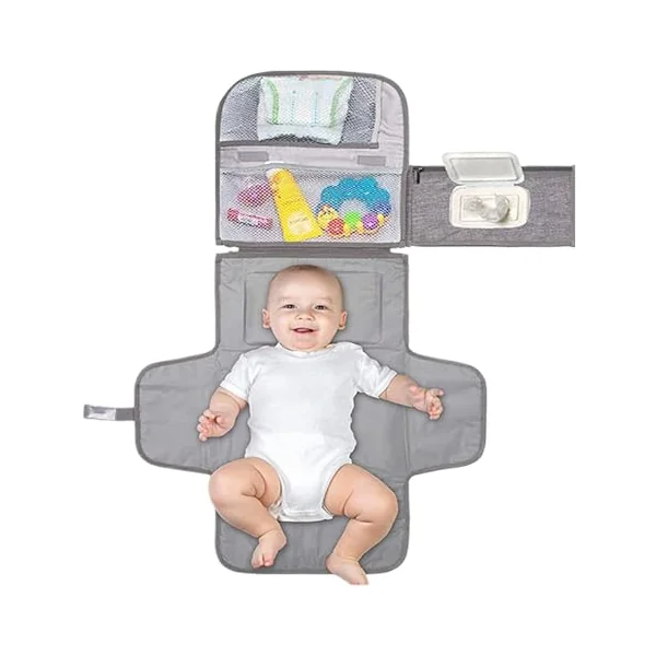 Travel Changing Pad Portable Waterproof Multi-functional Changing Pad | Diapering Changing Mat Portable Multi-Functional for Travel Home Girls Boys Family