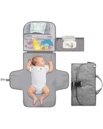 Travel Changing Pad Reusable Compact Portable Waterproof Changing Mat | Foldable Portable Multi-Functional for Travel Home Girls Boys Family Friends