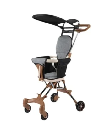 Travel Stroller for Child Bi-directional Seat | Lightweight Detachable Canopy Airplane Car Trunk Storage for Traveling Strolling Outing Park