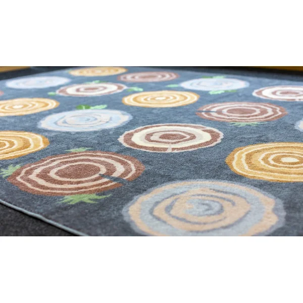 Tree Stump Placement Carpet 3x2m