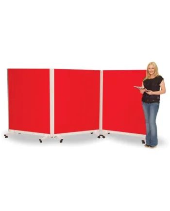 Tri Screen Mobile Display and Partition