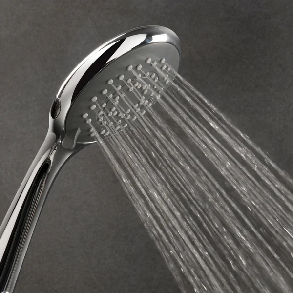 Triton Chrome effect 5-spray pattern Shower head, 242mm
