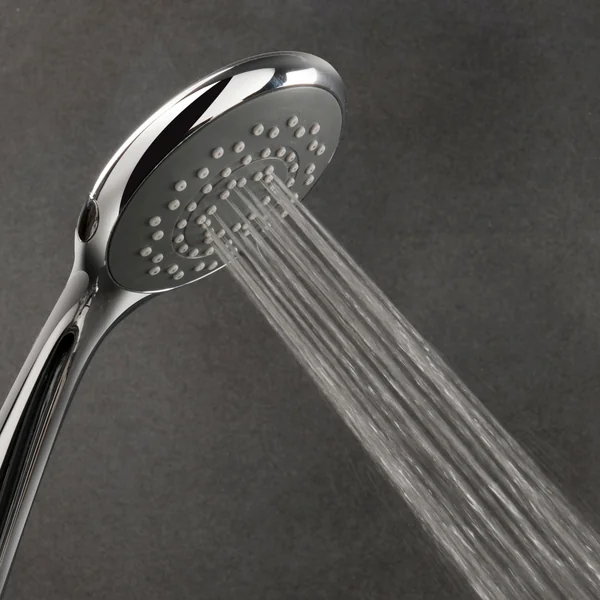 Triton Chrome effect 5-spray pattern Shower head, 242mm